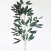 Afloral Artificial Plants Fake Olive Branch - 35"