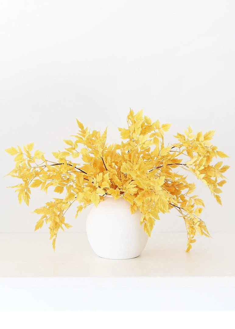 Afloral Fake Cimicifuga Ramosa Fall Leaves - 31"