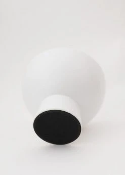 Afloral Large White Ceramic Compote - 6