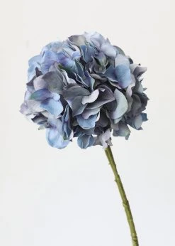 Afloral Blue Hydrangea Silk Flower - 21