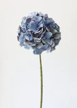 Afloral Blue Hydrangea Silk Flower - 21" Artificial Flowers