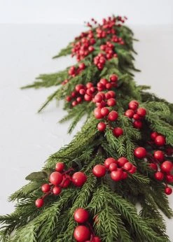 Afloral Artificial Holiday Berries In Red - 13