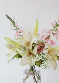 Afloral Artificial Flowers White Fake Waxflower Filler Flowers - 26