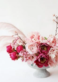 Afloral Fake Pampas Grass In Pink - 49