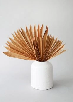 Afloral Vases Speckled White Cylinder Vase - 5.75