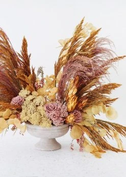 Afloral Dried Flowers Gold Dried Plume Reed Grass - 36-40
