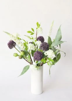 Afloral Cream White Veronica Artificial Flower - 30