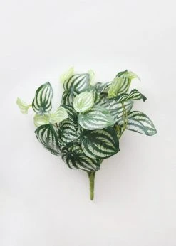Afloral Artificial Natural Touch Watermelon Peperomia Plant - 13"