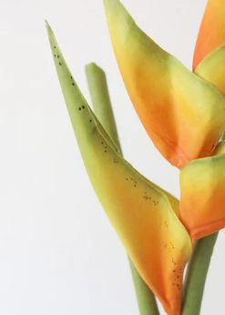 Afloral Orange Artificial Hawaiian Heliconia - 34