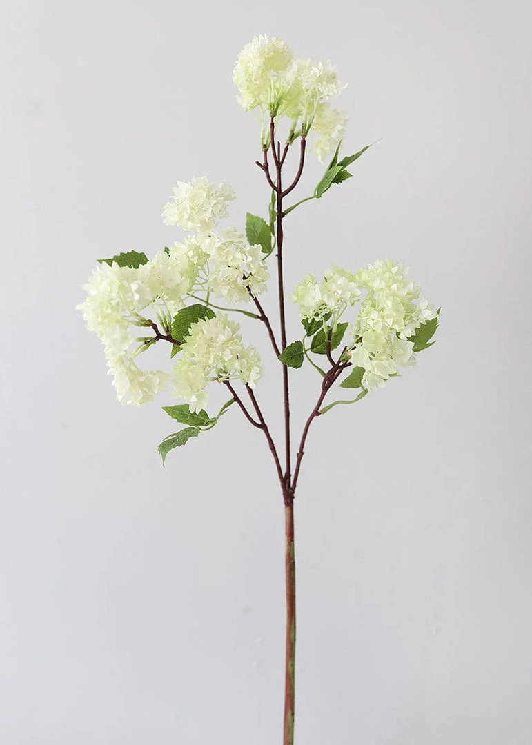 Afloral Cream Artificial Bouvardia Flower Branch - 32" Artificial Flowers