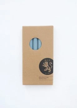 Afloral Tools & Accents Pack Of 6 Soft Blue Taper Candles - 9.5