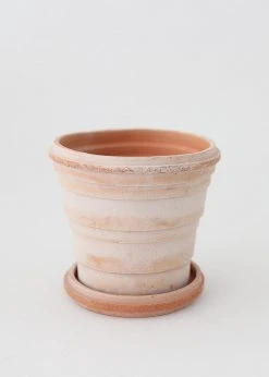 Afloral.com Bergs Pink Terra Cotta Pot With Drainage - 6"