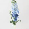 Afloral Blue Fake Larkspur Delphinium - 35" Artificial Flowers