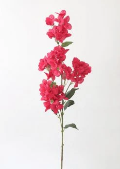 Afloral Pink Bougainvillea Flower Fake Branch - 44"