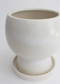 Afloral Vases Ceramic Pot With Saucer And Drainage - 11