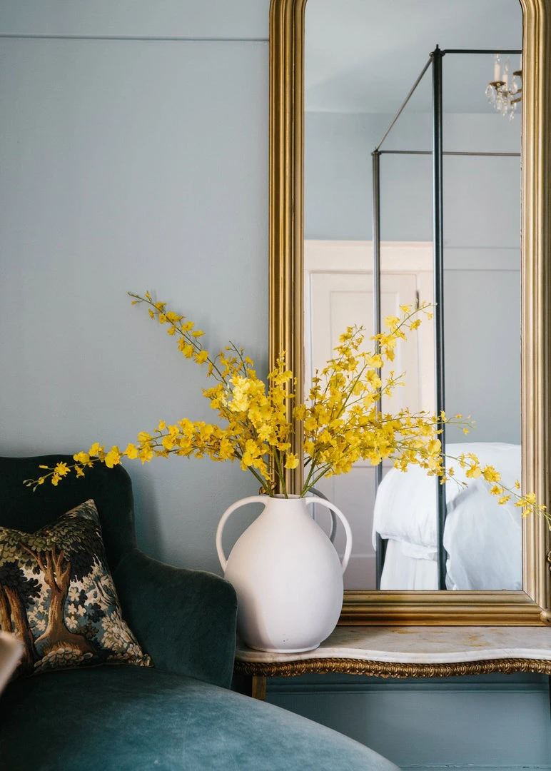 Afloral Natural White Clay Jug Vase - 14" Vases