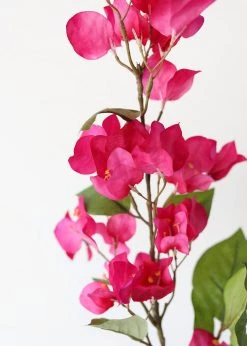 Afloral Bougainvillea Fake Flower In Fuchsia - 34.5" Artificial Flowers