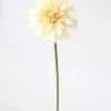 Afloral Dahlia Silk Flower In Yellow Peach - 19"