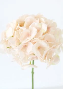 Afloral Oversized Artificial Hydrangea In Blush - 19"