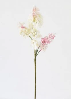 Afloral Pink Cream Artificial Lilac Flower - 25" Artificial Flowers