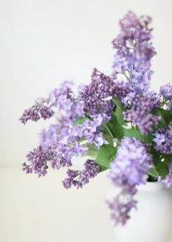 Afloral Purple Artificial Lilac Flower Branch - 34.5