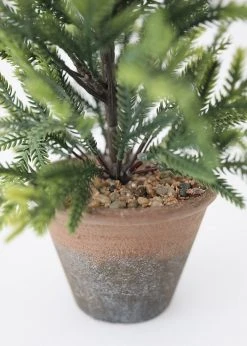 Afloral Fake Mini Spruce Christmas Tree - 23