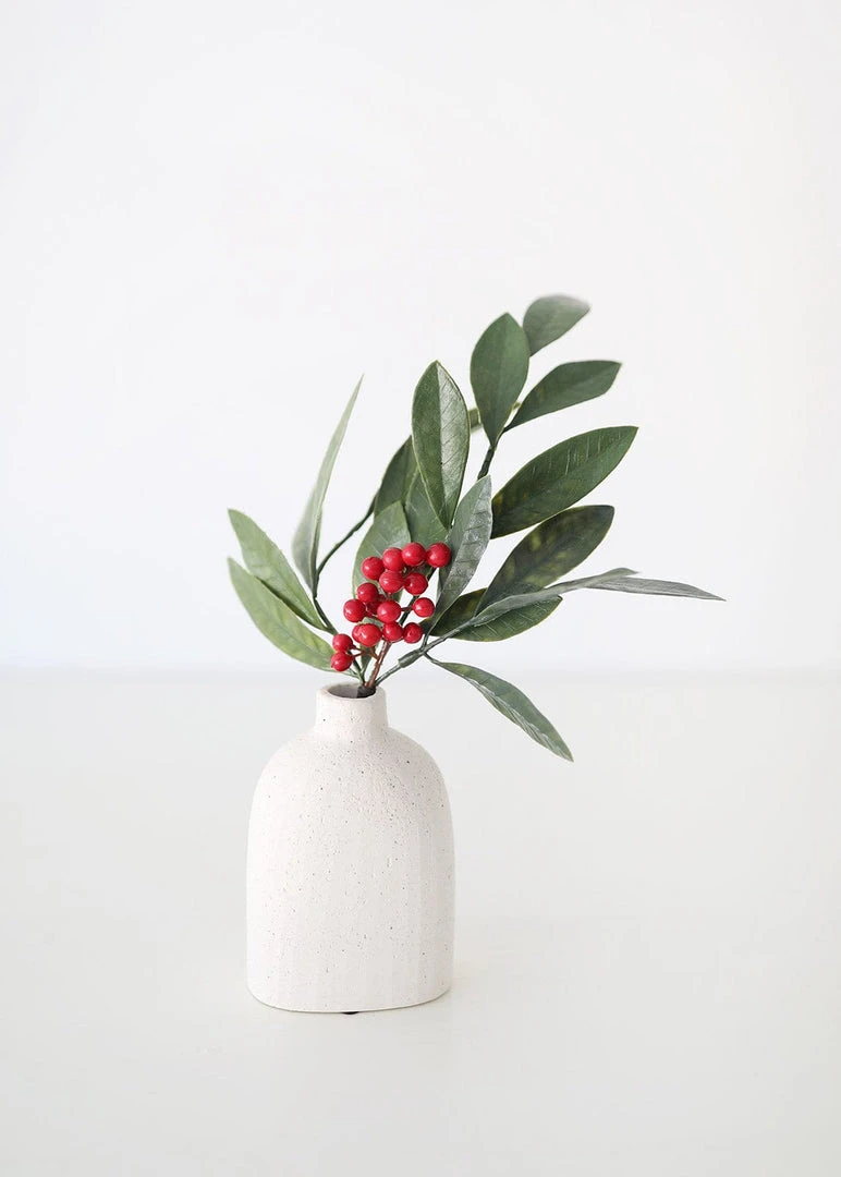 Afloral Fake Outdoor Bay Leaf Pick - 16.5"