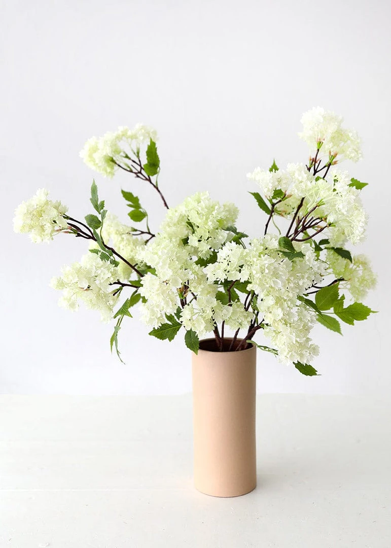 Afloral Cream Artificial Bouvardia Flower Branch - 32" Artificial Flowers