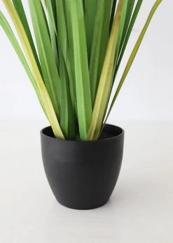 Afloral Fake Reed Grass Plant In Pot - 33