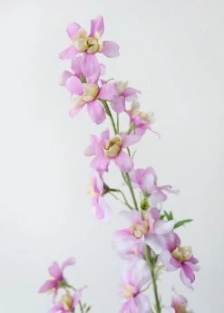 Afloral Artificial Pink Lavender Wild Delphinium - 36.5" Artificial Flowers
