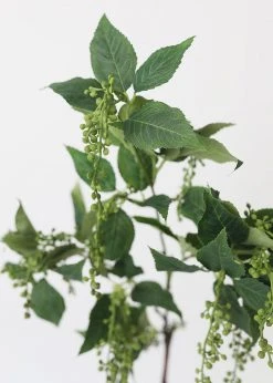 Afloral Artificial Plants Fake Amaranthus And Leaf Branch - 27.5"