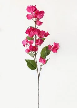 Afloral Bougainvillea Fake Flower In Fuchsia - 34.5" Artificial Flowers