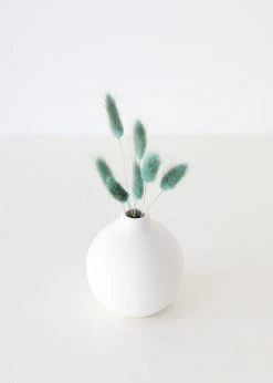 Afloral Sea Blue Dried Bunny Tails - 22-30