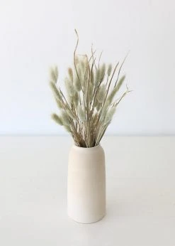 Afloral Natural Green Dried Bunny Tails - 6-16"