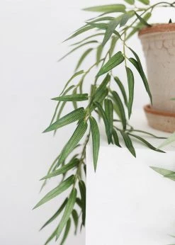 Afloral Fake Bamboo Hanging Plant - 32