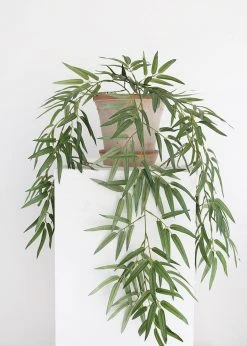 Afloral Fake Bamboo Hanging Plant - 32