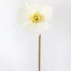 Afloral Artificial Flowers Cream Silk Flower Poppy - 23"