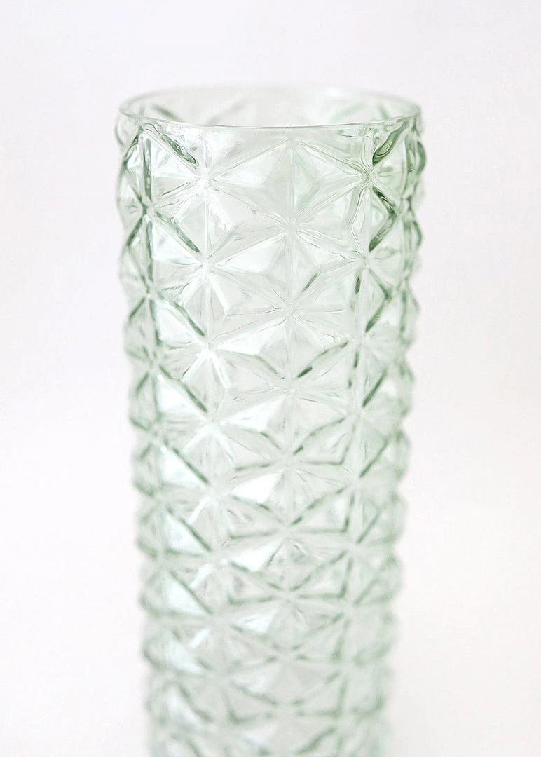 Afloral Diamond Cut Vase - 12" Vases