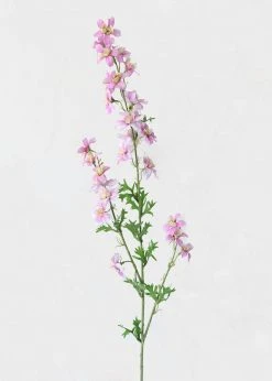 Afloral Artificial Pink Lavender Wild Delphinium - 36.5" Artificial Flowers