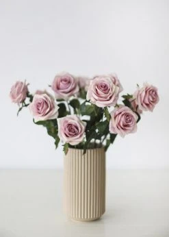 Afloral Smoky Lavender Fake Rose - 21.5