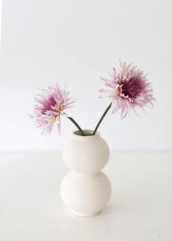 Afloral Artificial Flowers Lilac Purple Wild Gerbera Fake Flower - 22