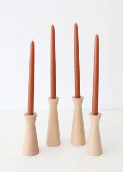 Afloral Tools & Accents Pack Of 4 Hand-Dipped Terracotta Candles - 12