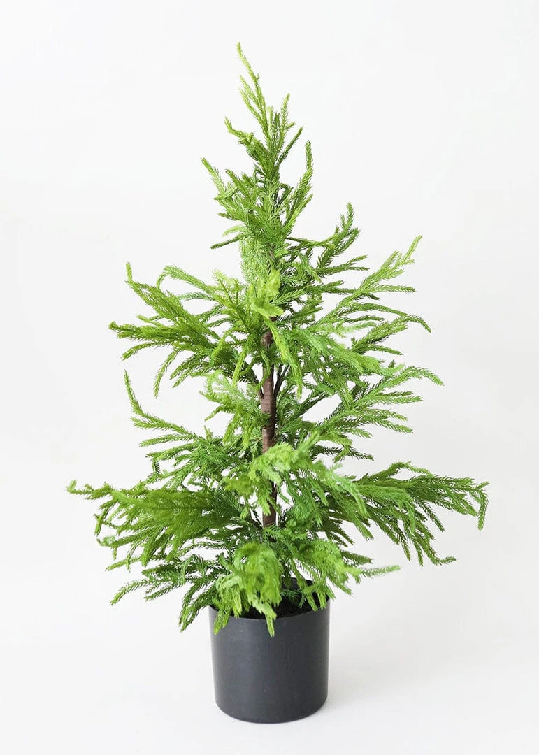 Afloral Real Touch Faux Norfolk Pine Tree - 36"