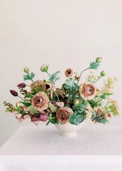 Afloral Artificial Flowers Bundle Of 7 Purple Artificial Tulip Flower - 18.5