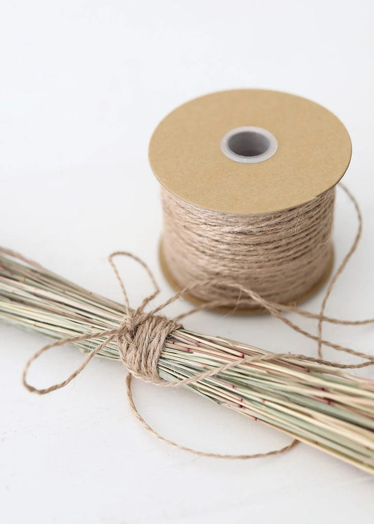 Afloral Tools & Accents Natural Burlap Jute Rope Twine - 100 Yds
