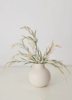 Afloral Neutral Beige Artificial Horsetail Grass - 32