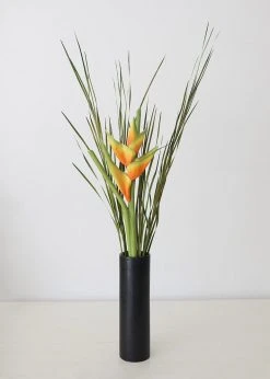 Afloral Orange Artificial Hawaiian Heliconia - 34" Artificial Flowers