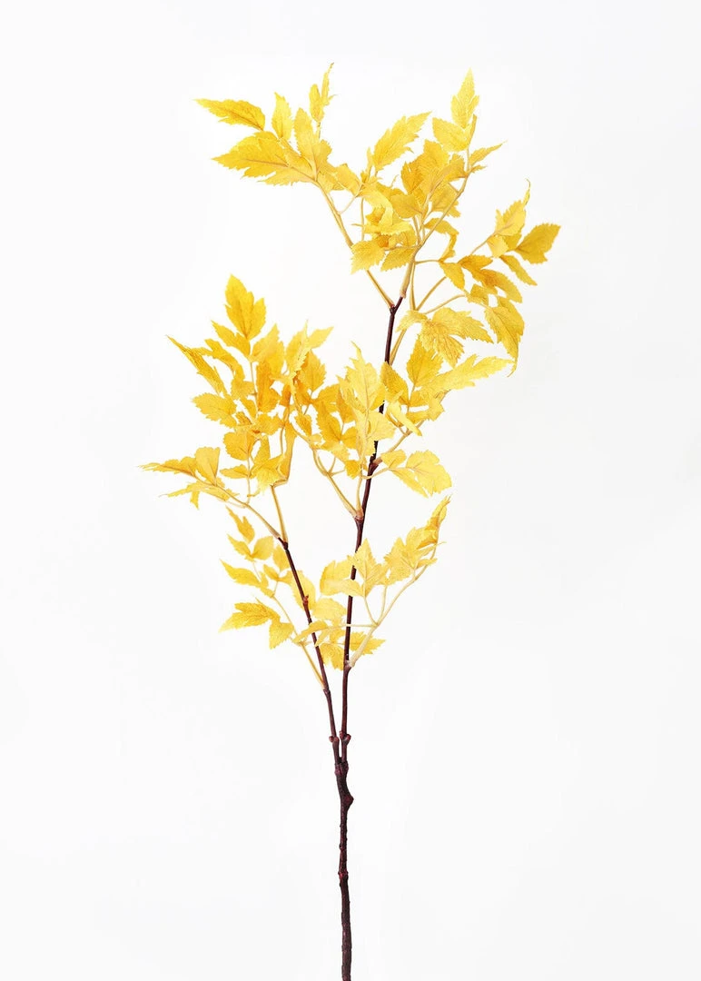 Afloral Fake Cimicifuga Ramosa Fall Leaves - 31"