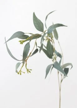 Afloral Artificial Seeded Eucalyptus Leaves - 23"