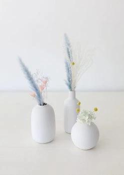 Afloral Petite Colorful Pastel Bouquet Of Dried Flowers - 4-16"